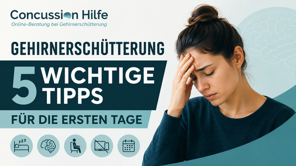 Gehirnerschütterung - was tun?